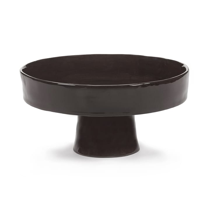 Cuenco hondo con pie La Mère L Ø25 cm - Ebony - Serax