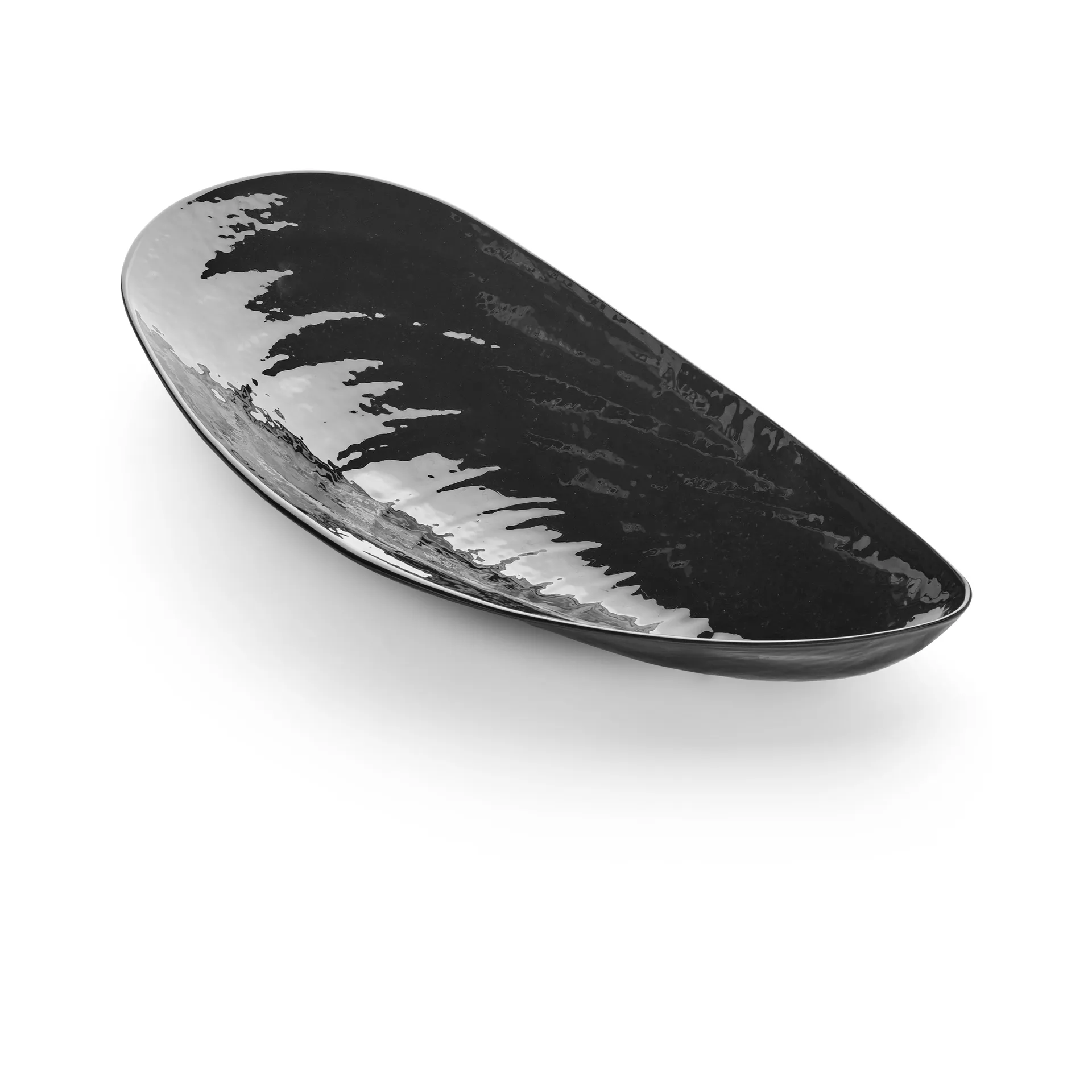 Cuenco L Les Objets Mouleversants Marcel 21,5x46 cm, Black Serax