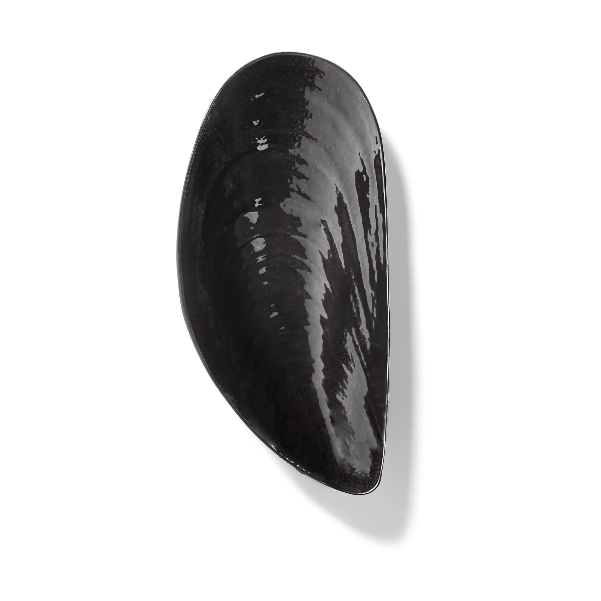 Cuenco L Les Objets Mouleversants Marcel 21,5x46 cm, Black Serax