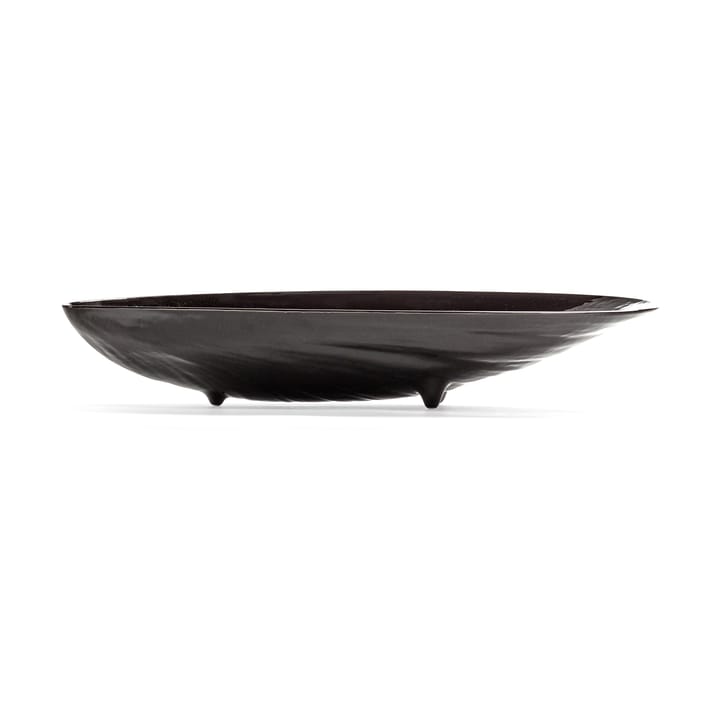 Cuenco L Les Objets Mouleversants Marcel 21,5x46 cm, Black Serax