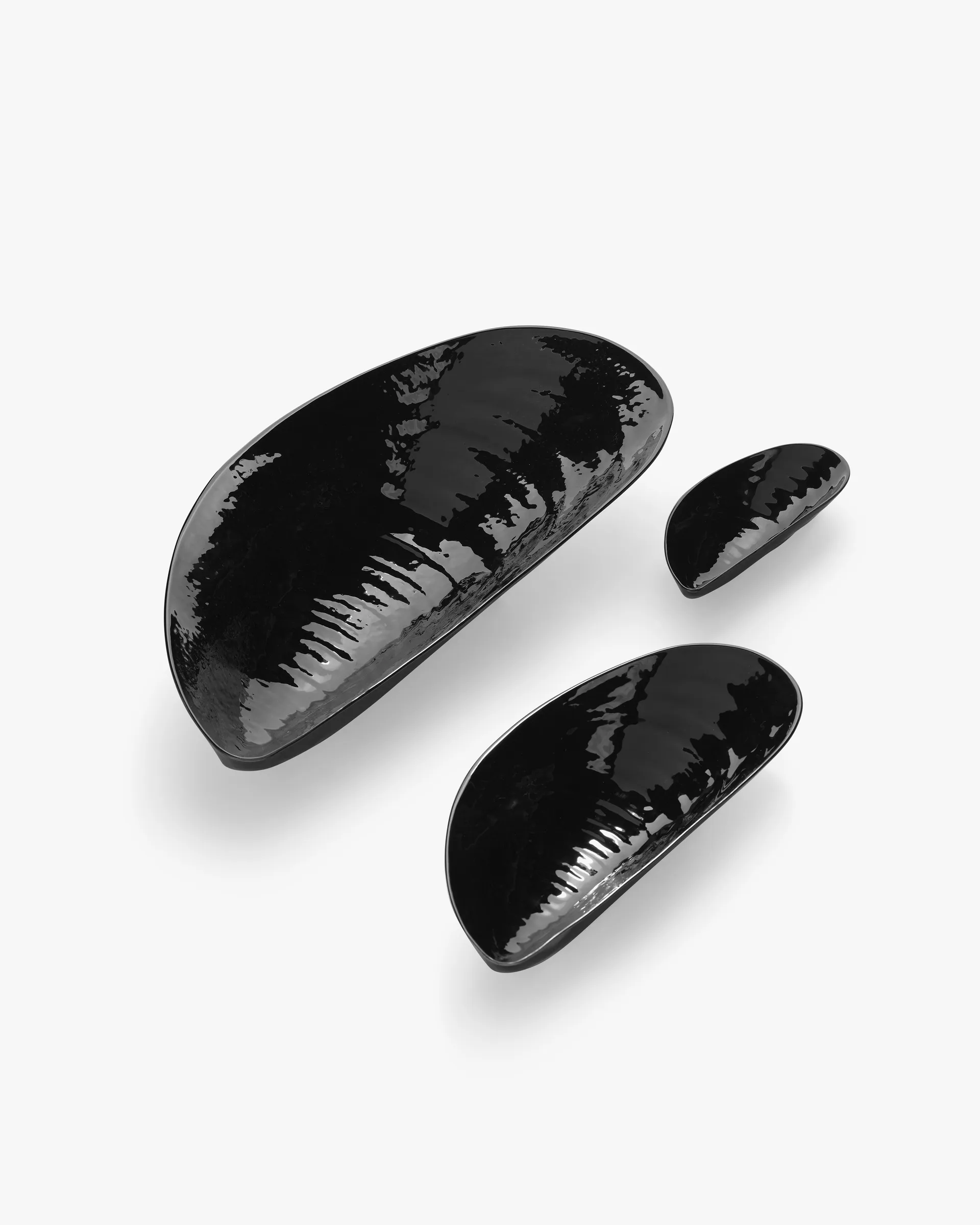 Cuenco M Les Objets Mouleversants Marcel 14x30,5 cm, Black Serax