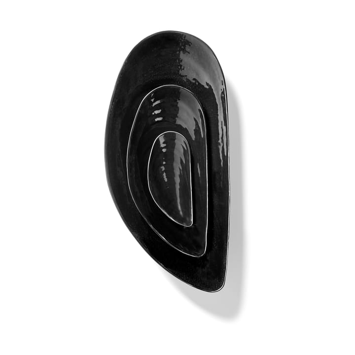 Cuenco S Les Objets Mouleversants Marcel 7,5x17,5 cm, Black Serax