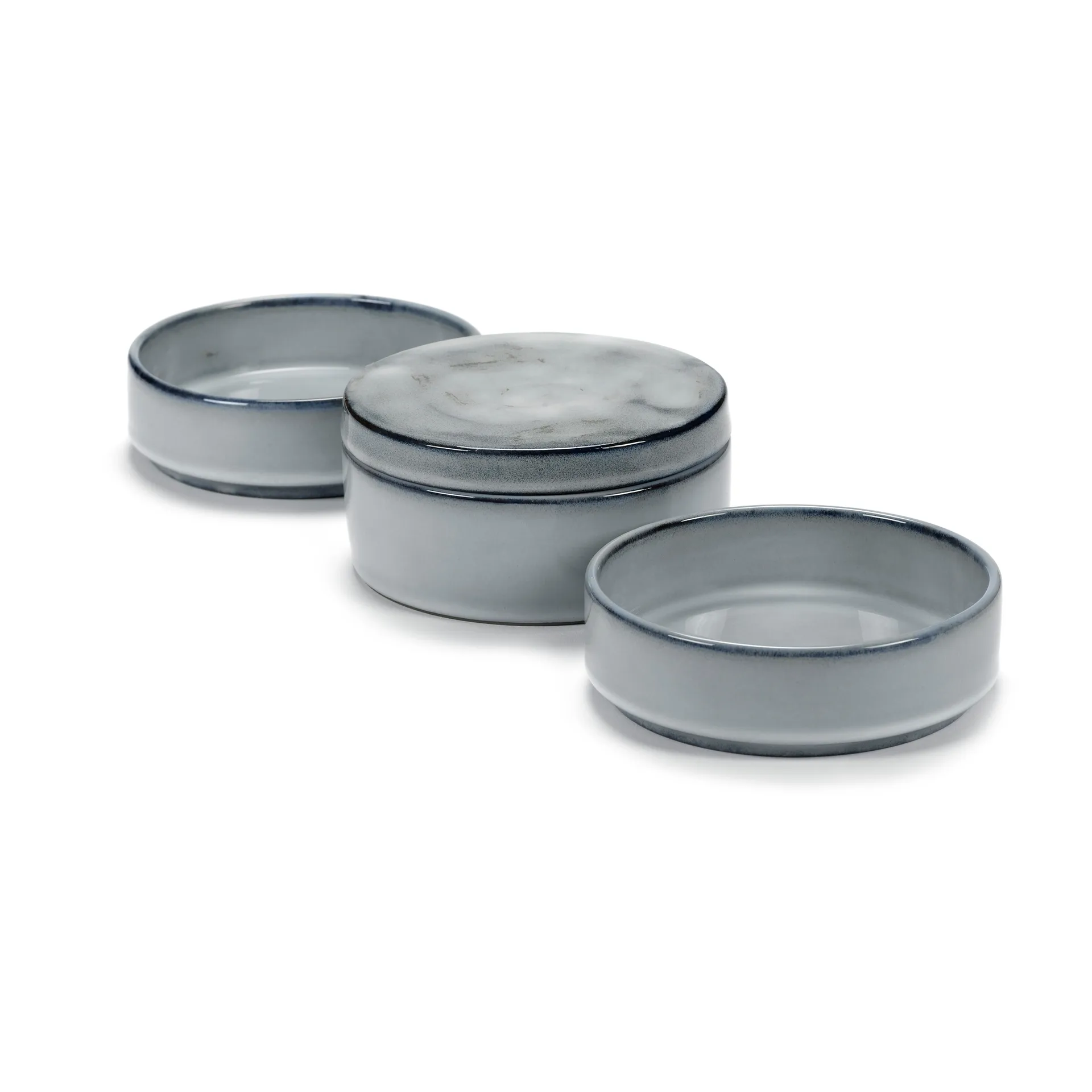Cuencos apilables Pure Ø14 cm 3 piezas, Blue Serax
