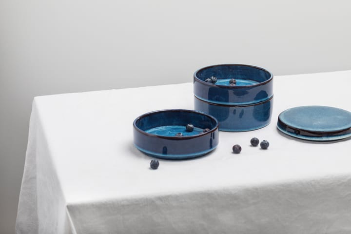 Cuencos apilables Pure Ø14 cm 3 piezas - Dark Blue - Serax