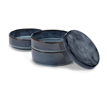 Cuencos apilables Pure Ø14 cm 3 piezas - Dark Blue - Serax