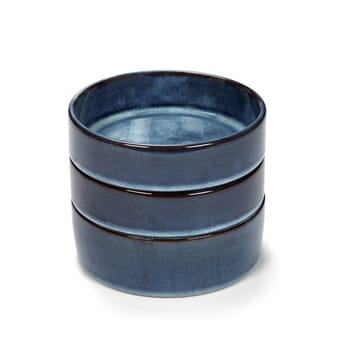 Cuencos apilables Pure Ø14 cm 3 piezas - Dark Blue - Serax