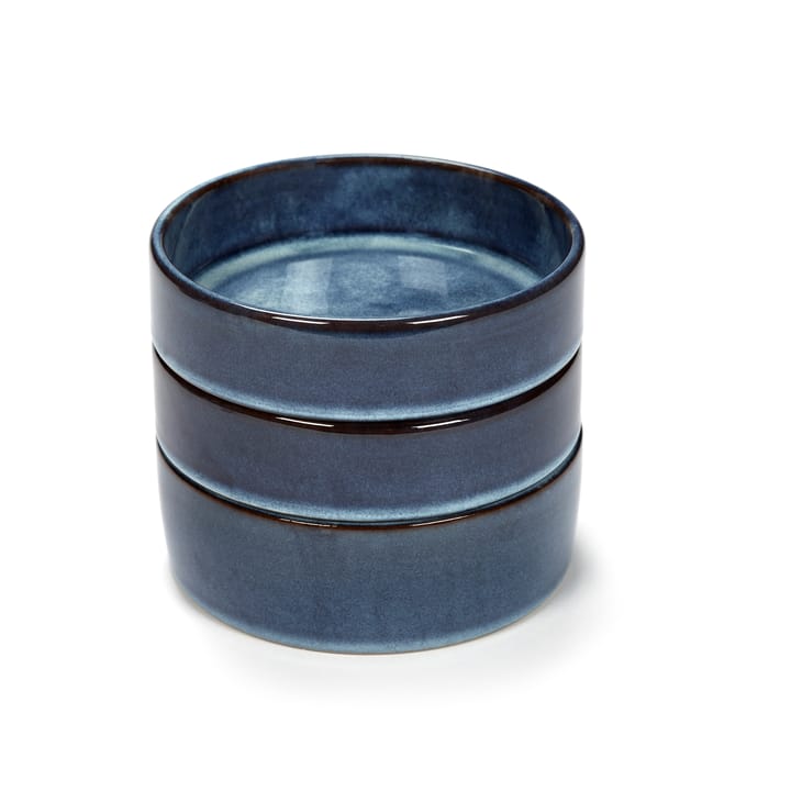 Cuencos apilables Pure Ø14 cm 3 piezas, Dark Blue Serax