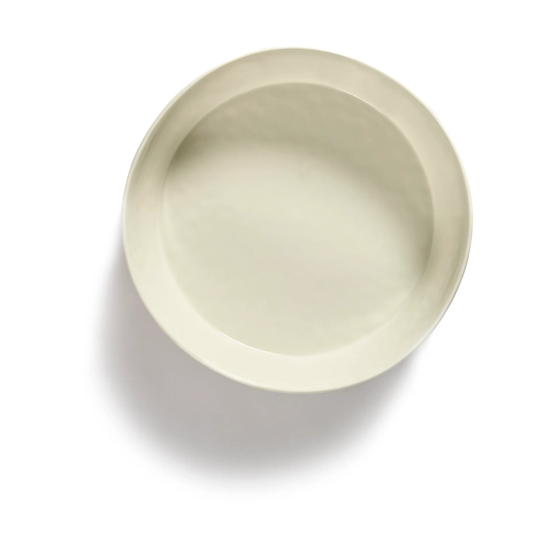 Ensaladera Ottolenghi Feast Ø27,5 cm, White stripes-red Serax