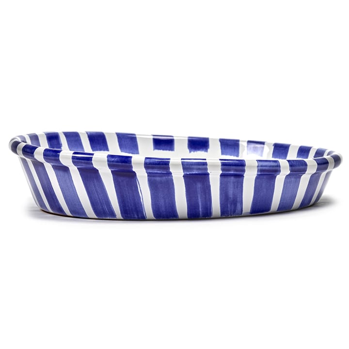 Ensaladera Table Nomade L, blanco-azul Serax