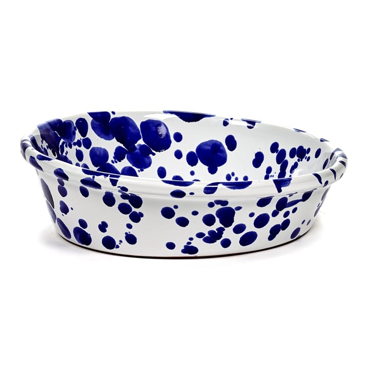 Ensaladera Table Nomade M, blanco-azul Serax