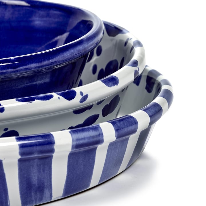 Ensaladera Table Nomade S - blanco-azul - Serax