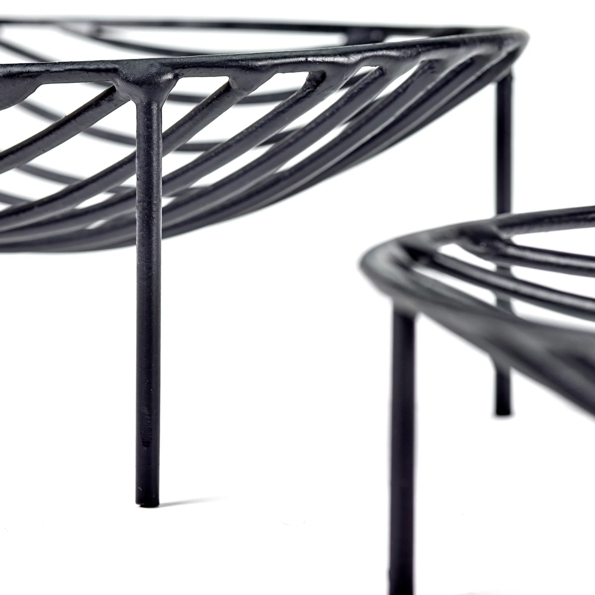 Frutero Nana 16x21 cm, negro Serax