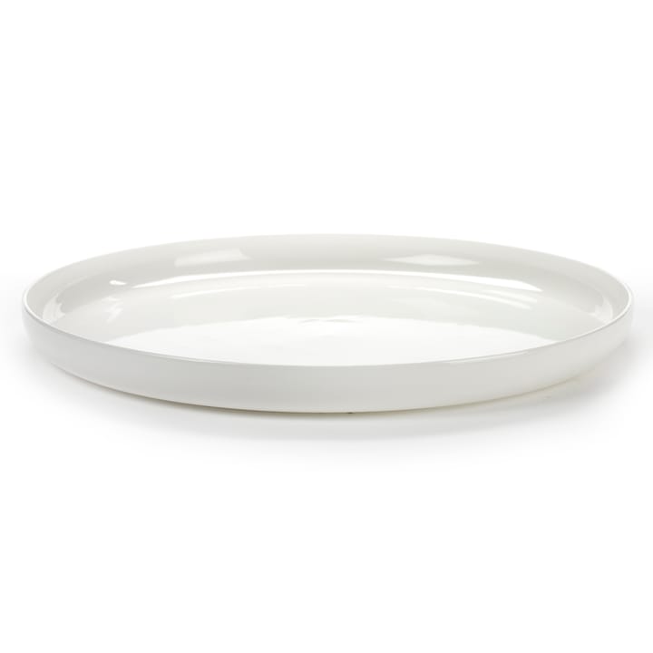 Fuente de servir con canto alto Base blanco - 32 cm - Serax