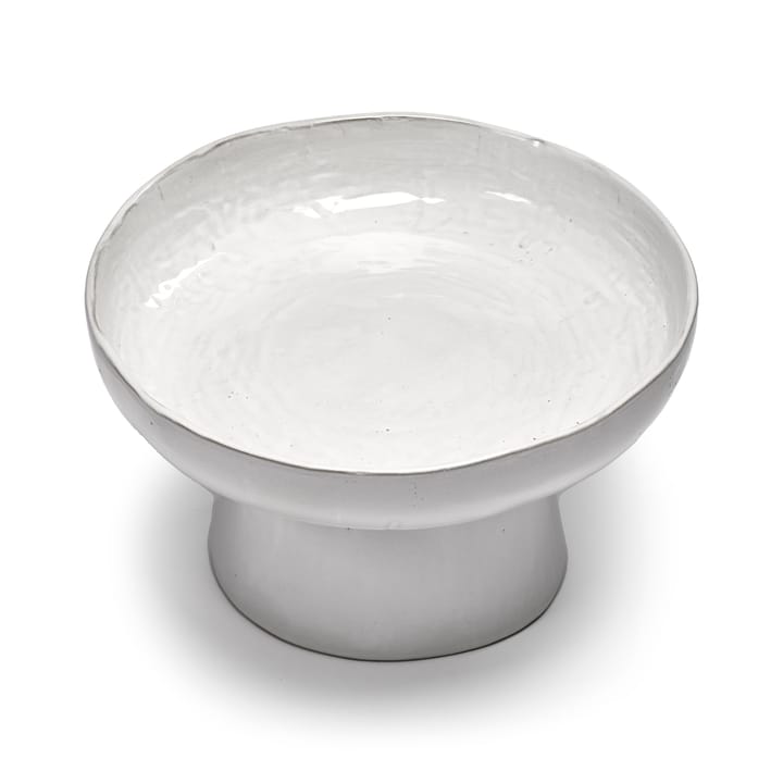Fuente de servir con pie La Mère Ø31 cm, Off white Serax