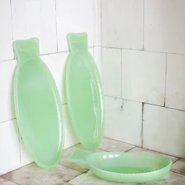 Fuente de servir Fish & Fish 16x35 cm - Jadeite green - Serax