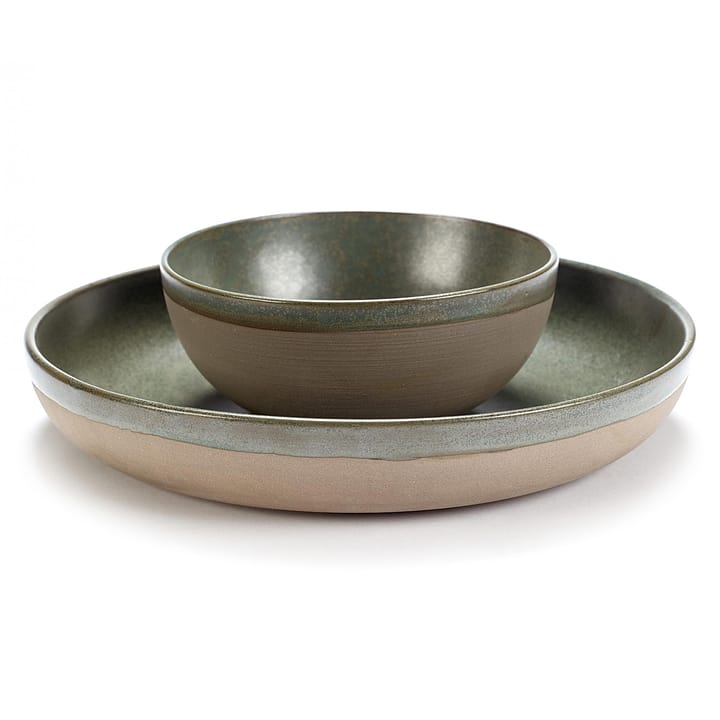 Fuente de servir Surface 32 cm, Camogreen Serax