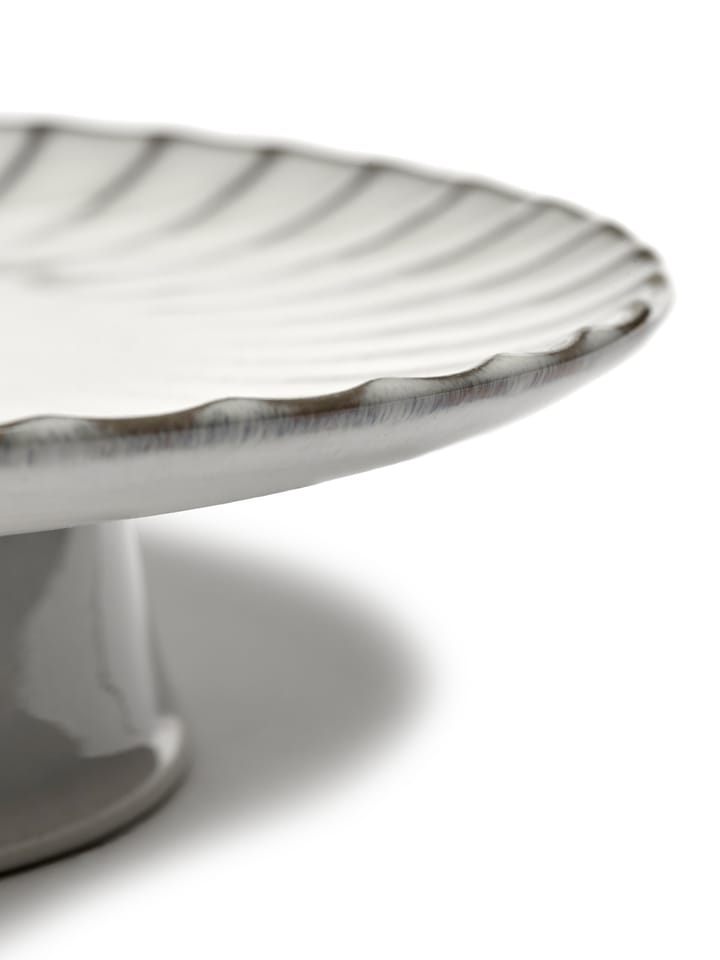 Fuente para tartas Inku L Ø24 cm, White Serax