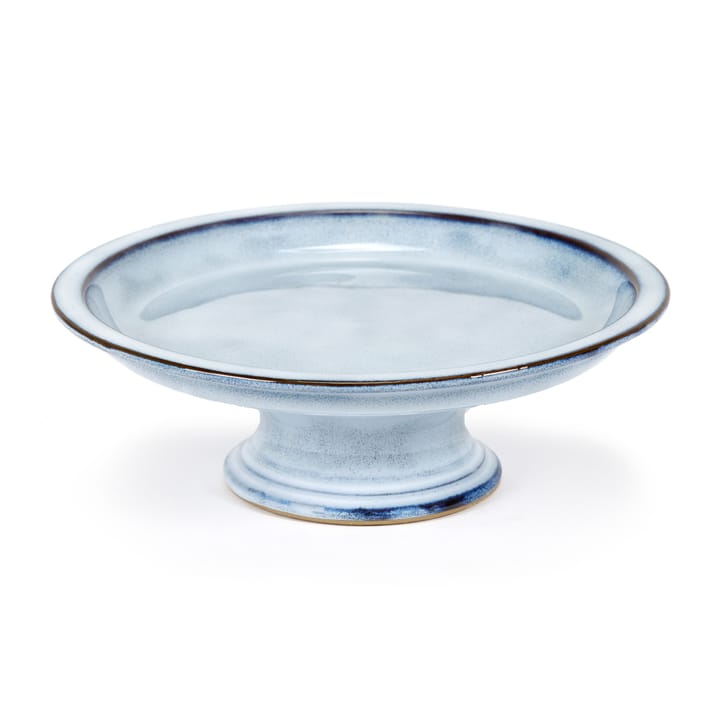 Fuente para tartas vidriada Pure L Ø23,5 cm - Blue - Serax