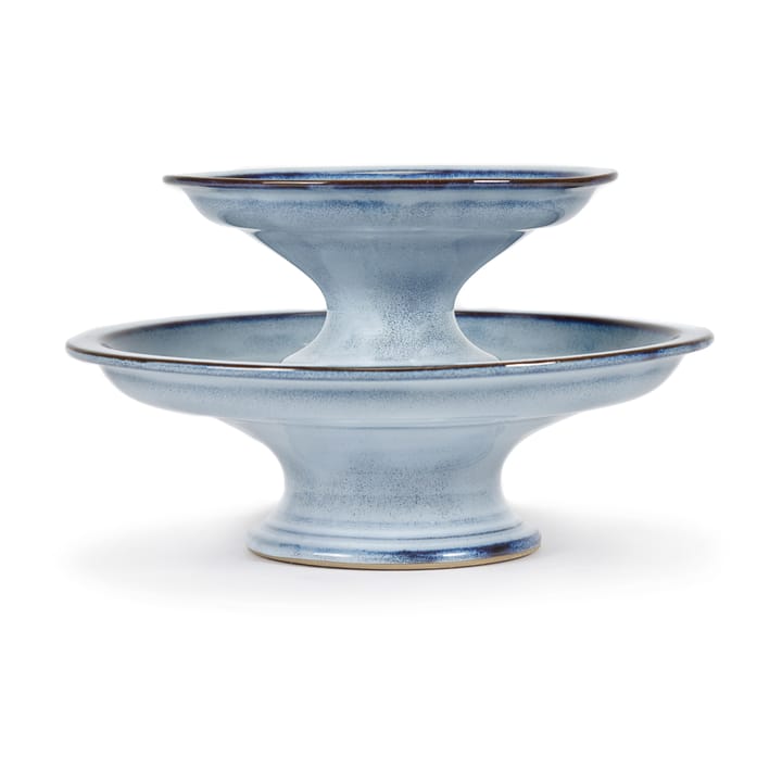 Fuente para tartas vidriada Pure S Ø16,5 cm, Blue Serax
