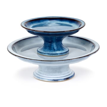 Fuente para tartas vidriada Pure S Ø16,5 cm - Dark Blue - Serax