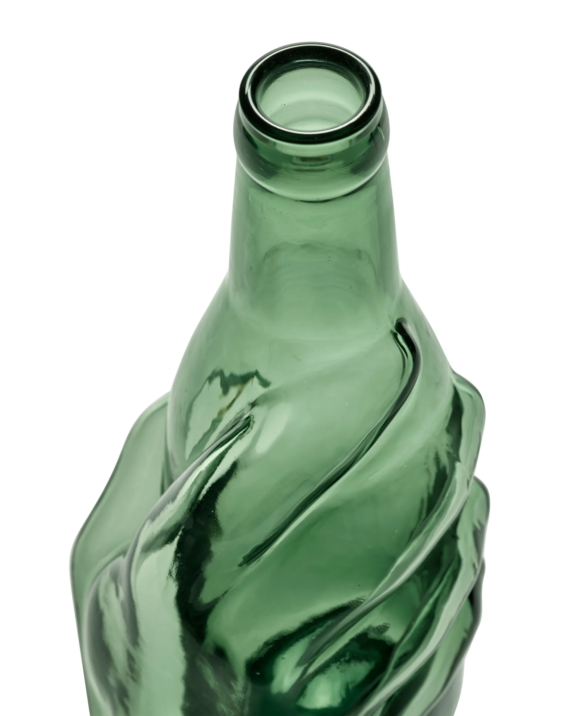 Garrafa Les Objets Mouleversants 0,95 L, Emerald green Serax