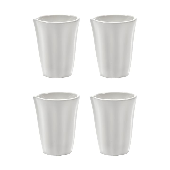 Jarra de leche Silhouette 7 cl set de 4 - White - Serax