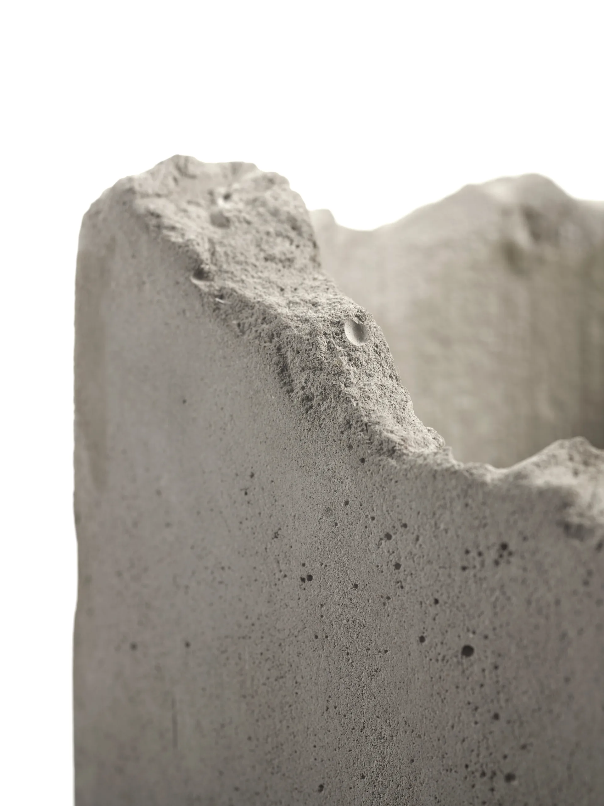 Jarrón Broquaine L 38 cm, Grey Serax