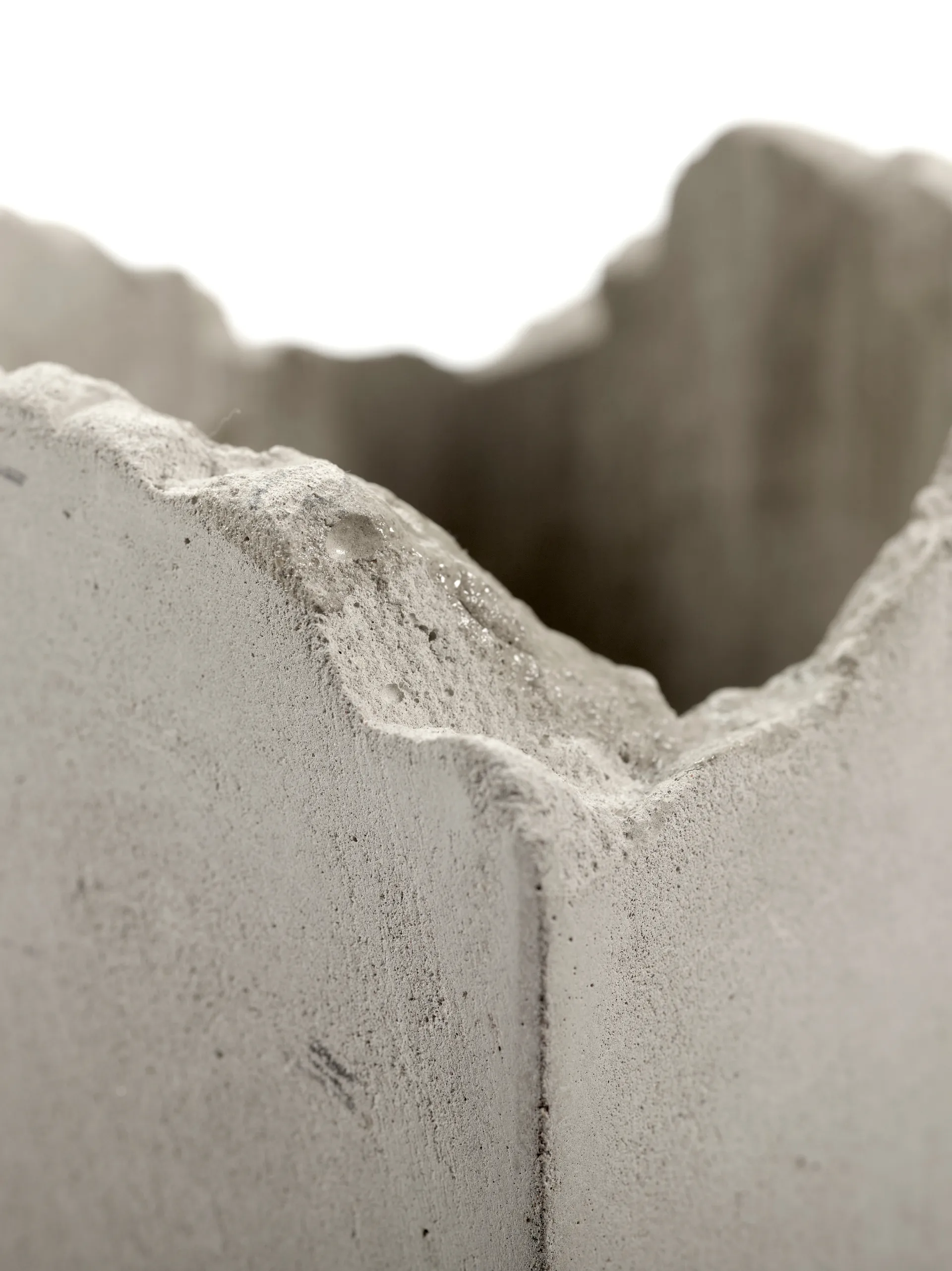 Jarrón Broquaine S 28 cm, Grey Serax