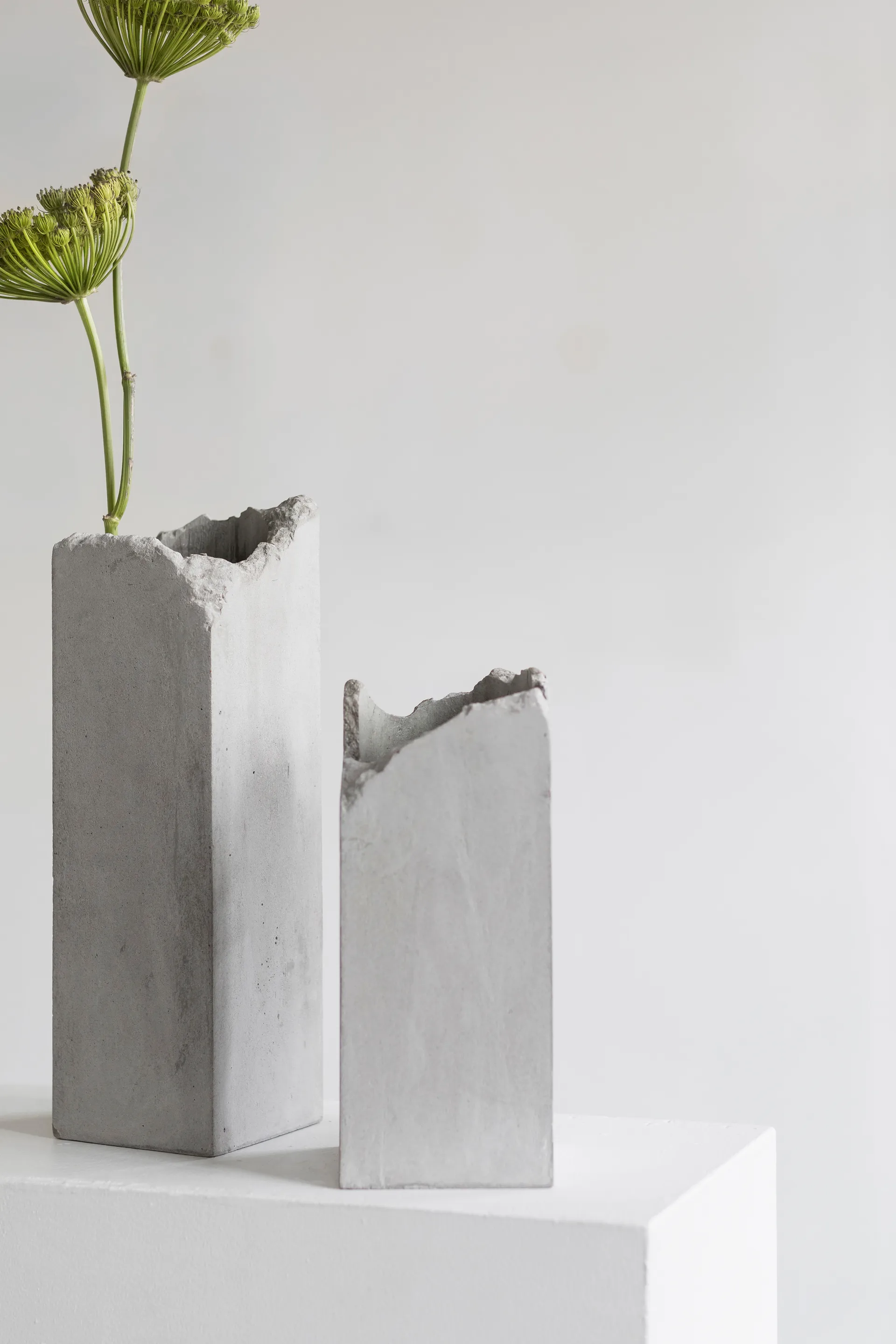 Jarrón Broquaine S 28 cm, Grey Serax
