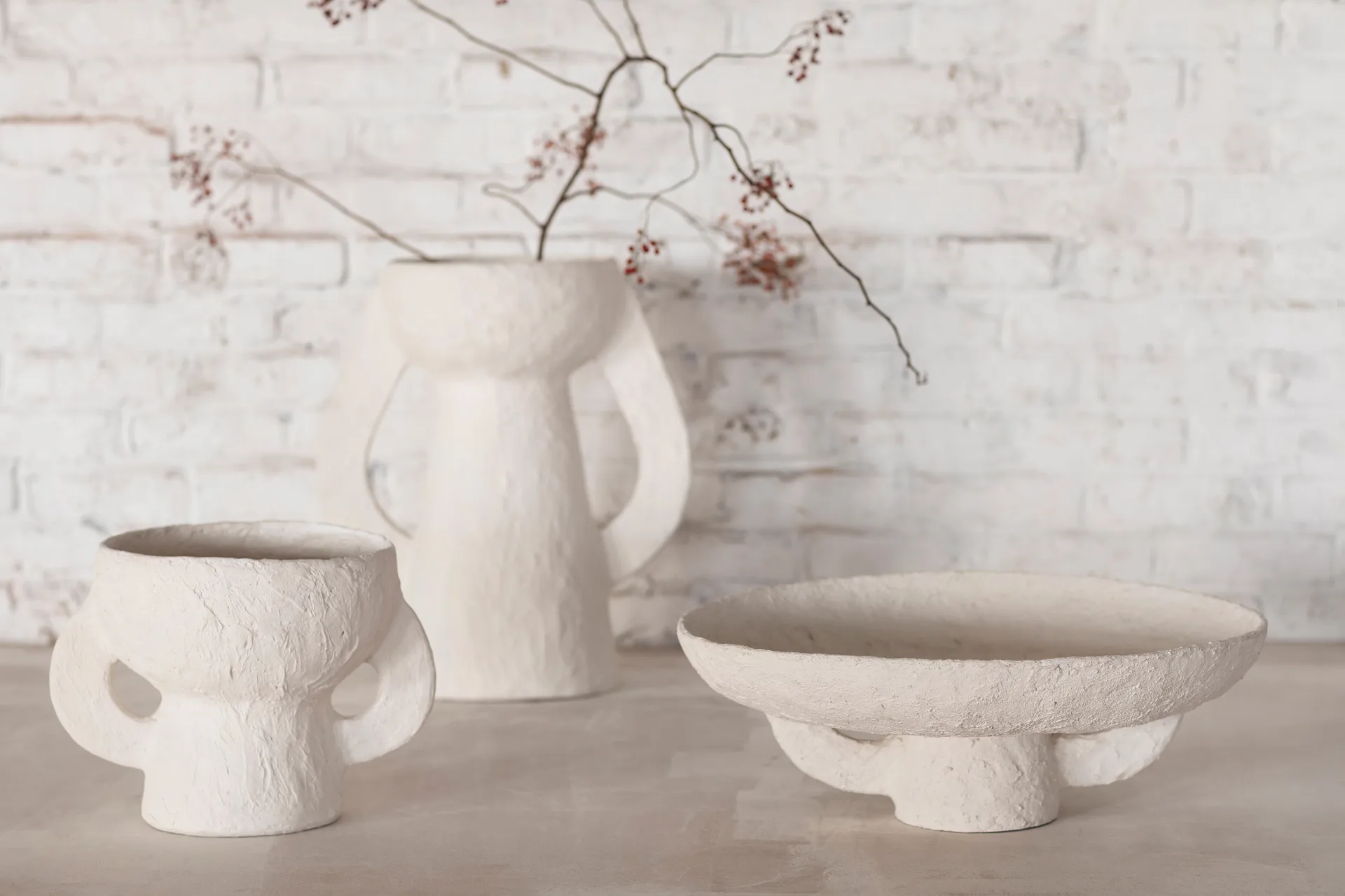 Jarrón Earth S, White Serax