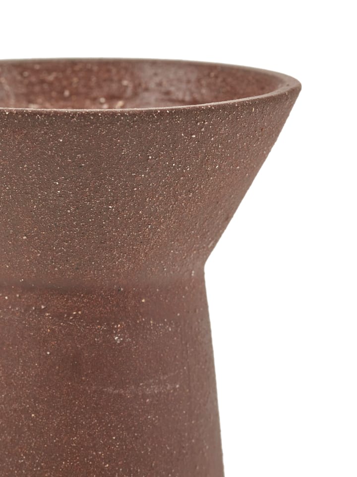 Jarrón Urban 02 M 21,5 cm, Red-brown Serax
