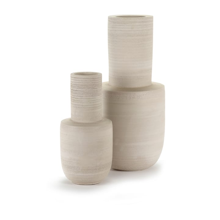 Jarrón Volumes L Ø25 cm, Beige Serax