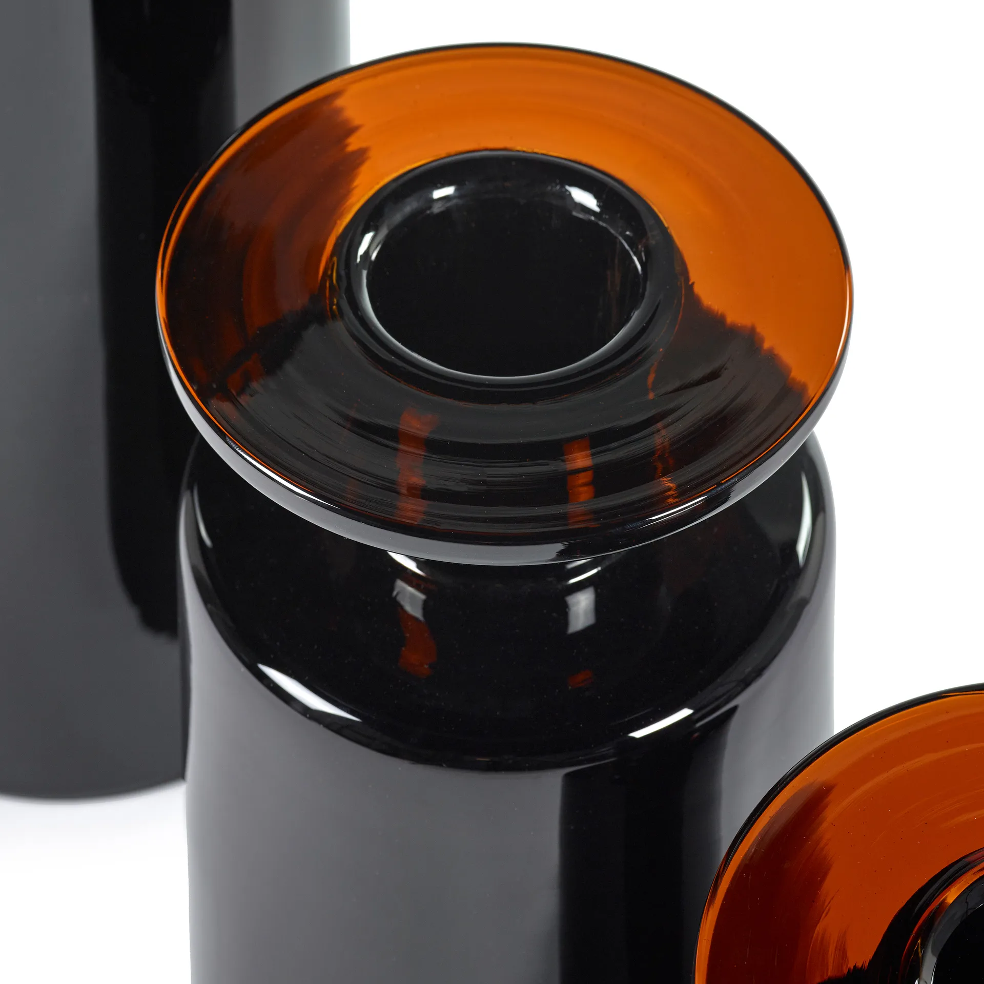 Jarrón Wind & Fire 27 cm, Black-dark brown Serax