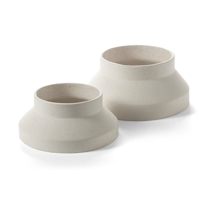 Jarrón/soporte para tartas L Mira, Beige Serax