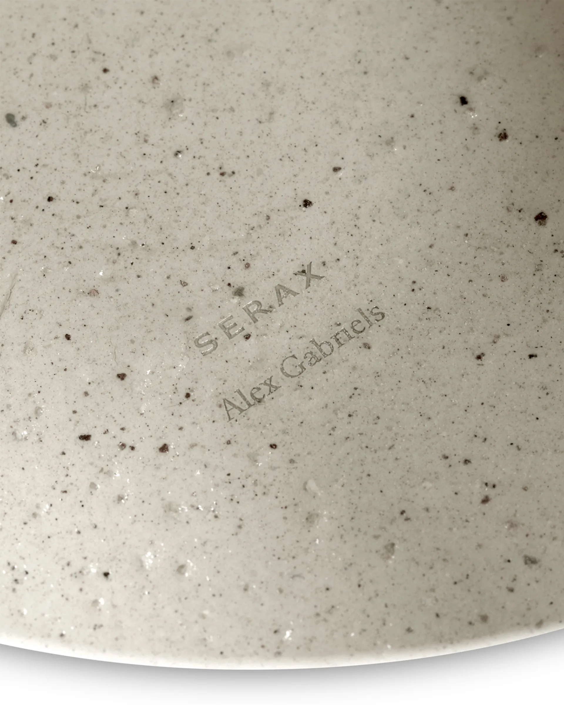 Jarrón/soporte para tartas S Mira, Beige Serax