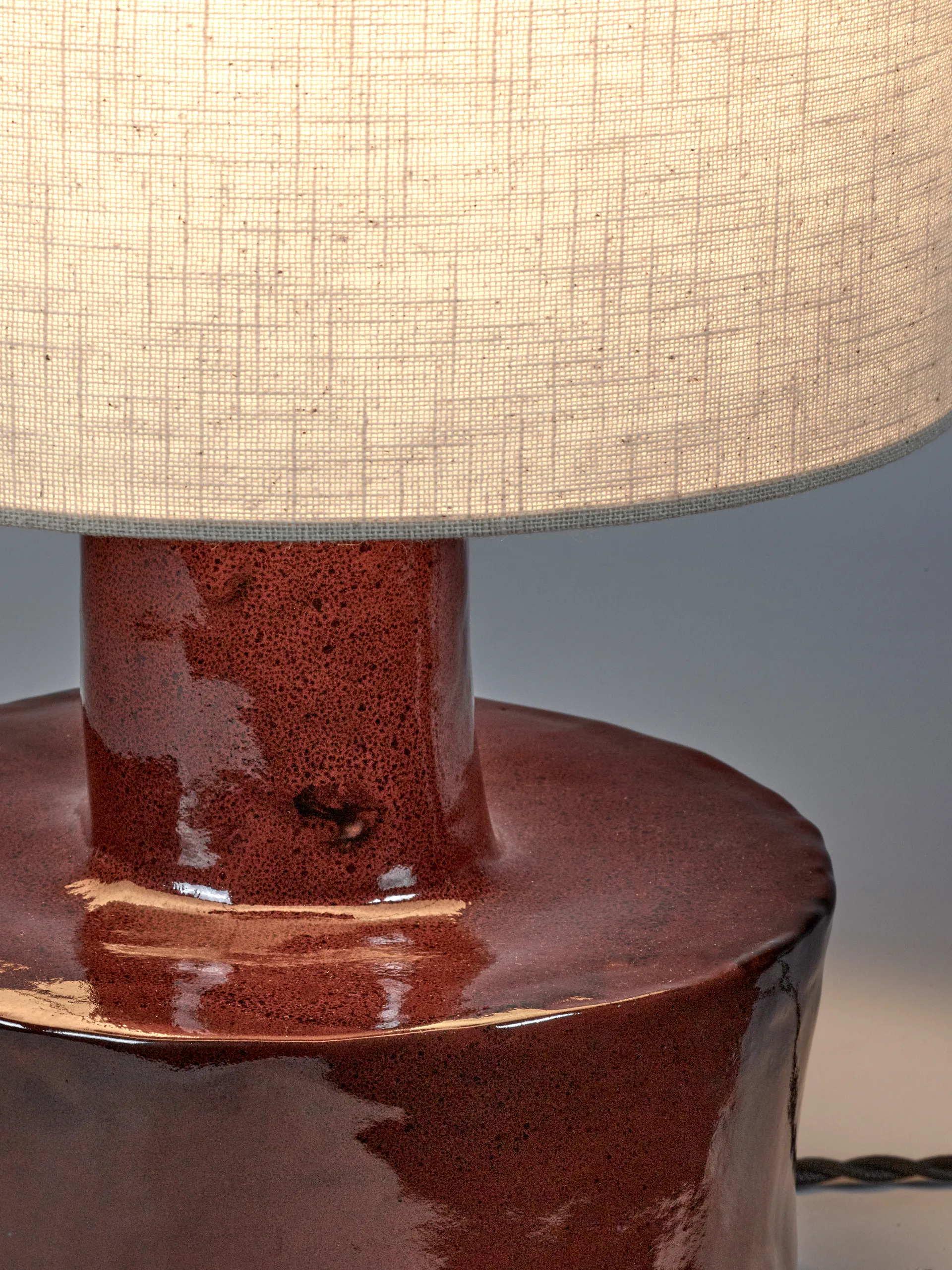 Lámpara de mesa Catherine 47 cm, Red-white Serax