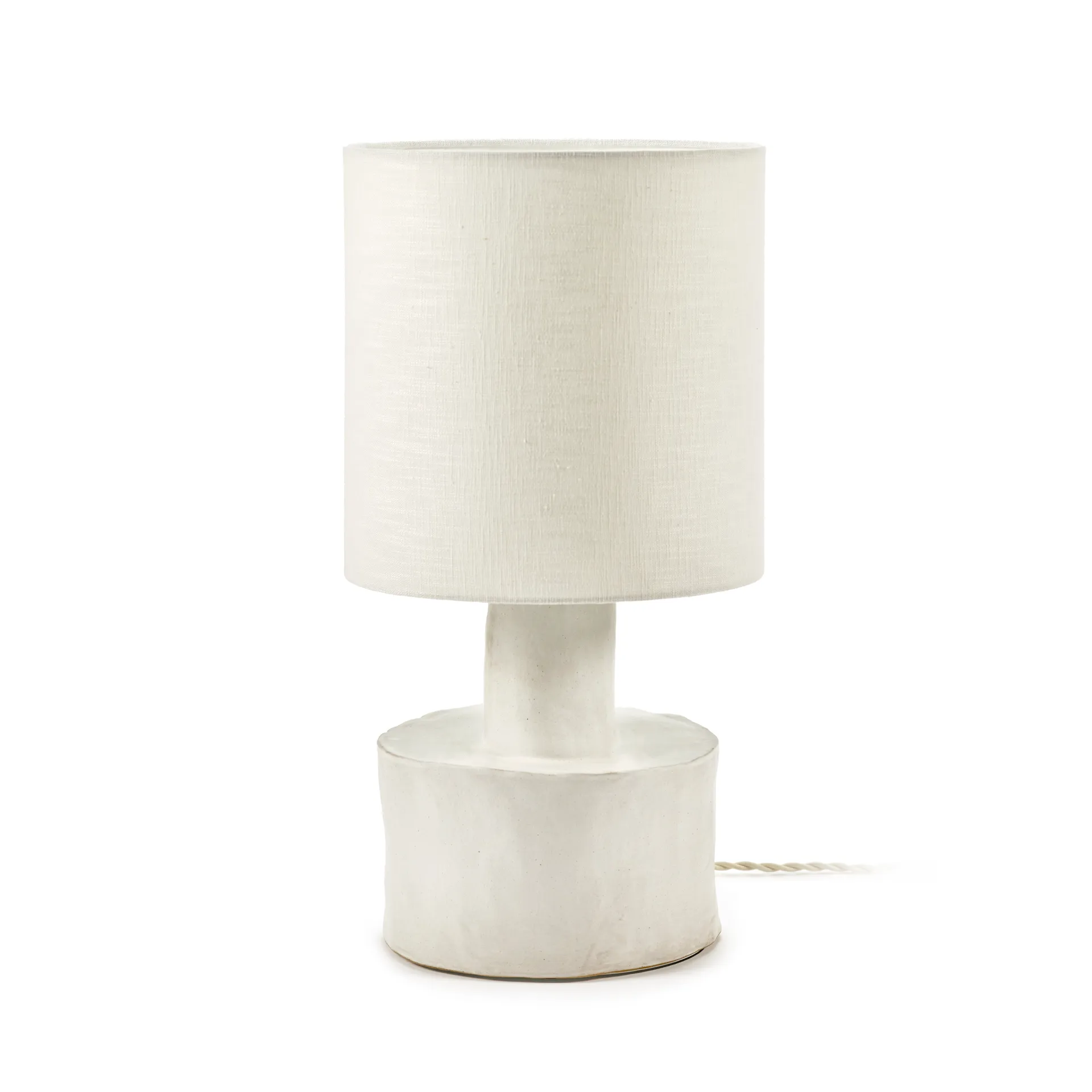 Lámpara de mesa Catherine 47 cm, White matt-white Serax