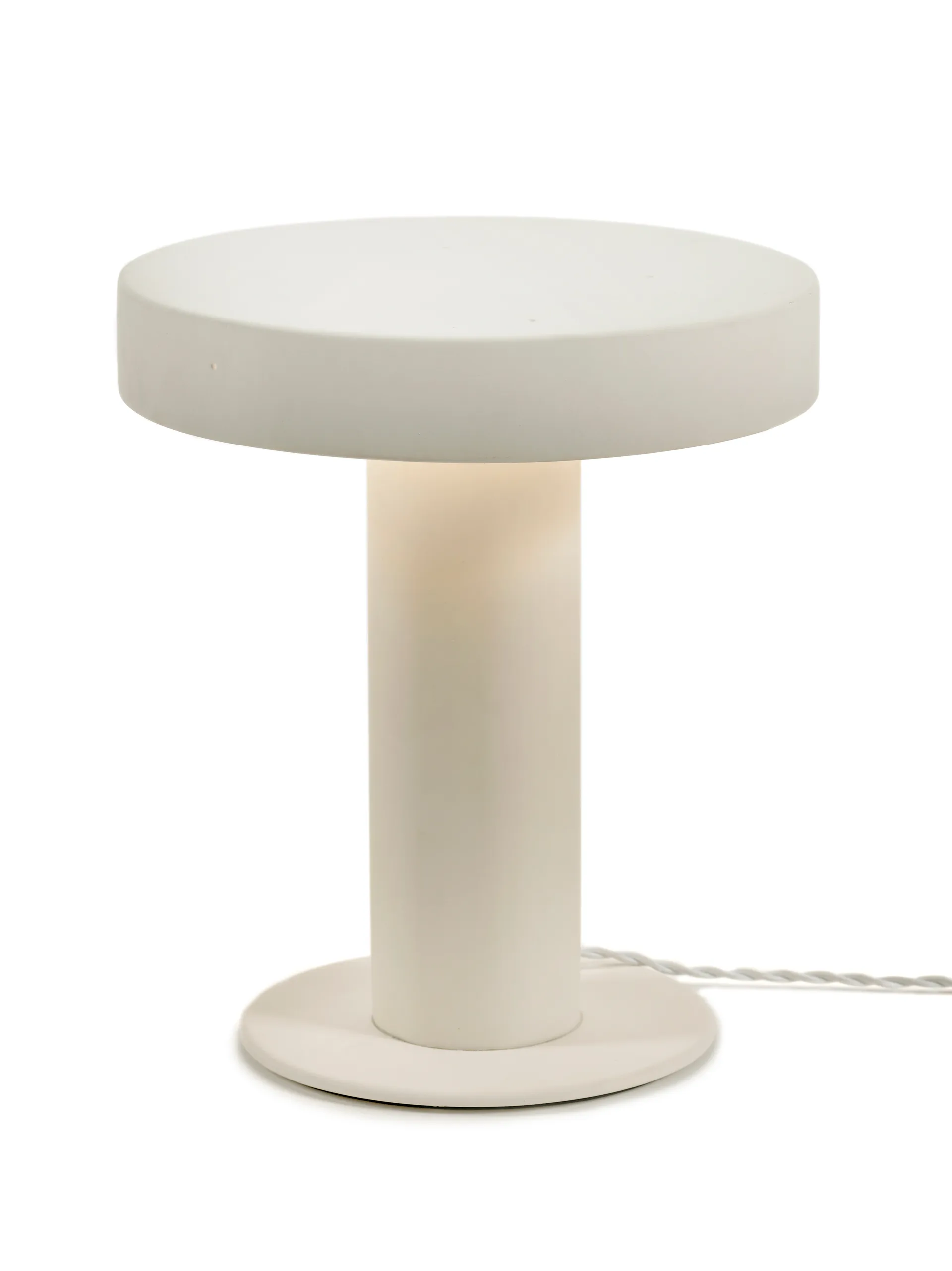 Lámpara de mesa Clara 03 34,5 cm, Beige Serax