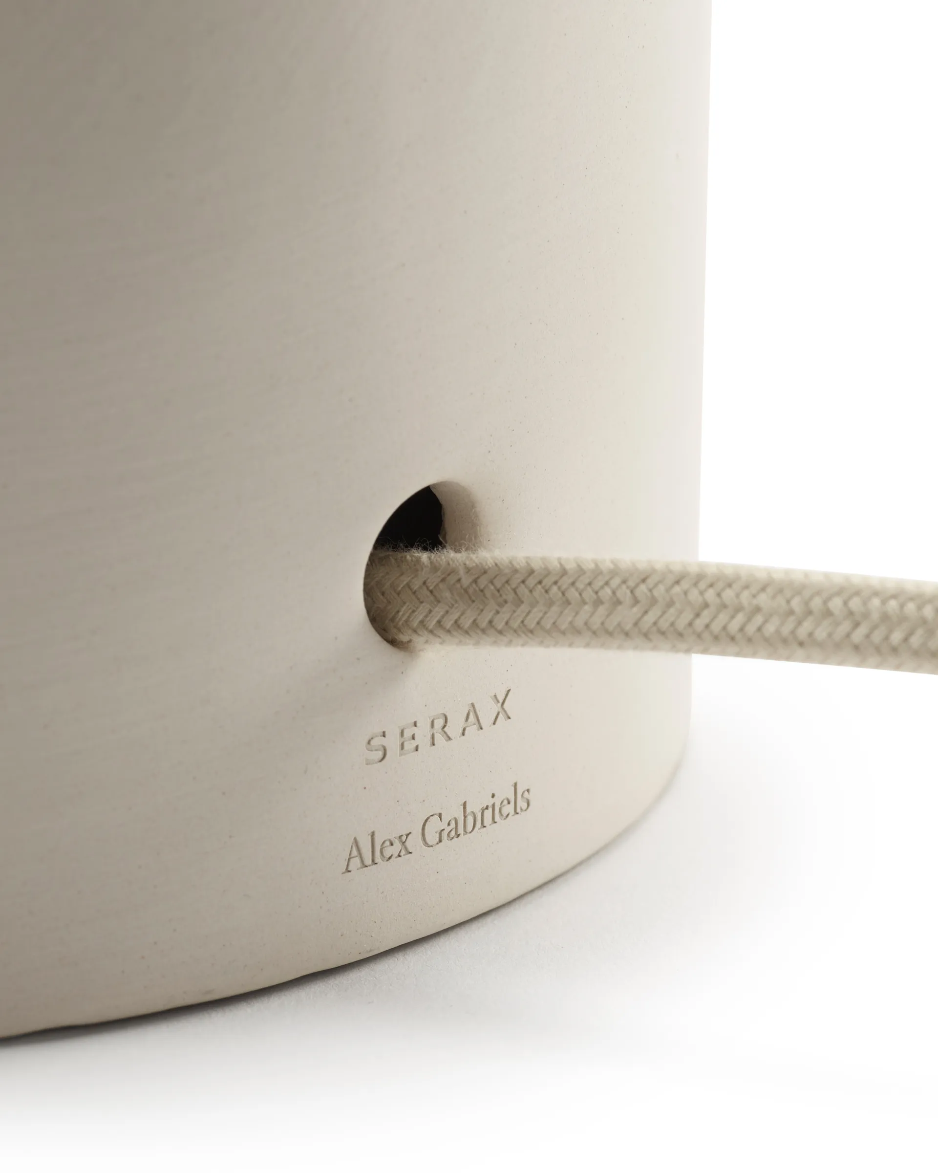 Lámpara de mesa Nash, Beige Serax