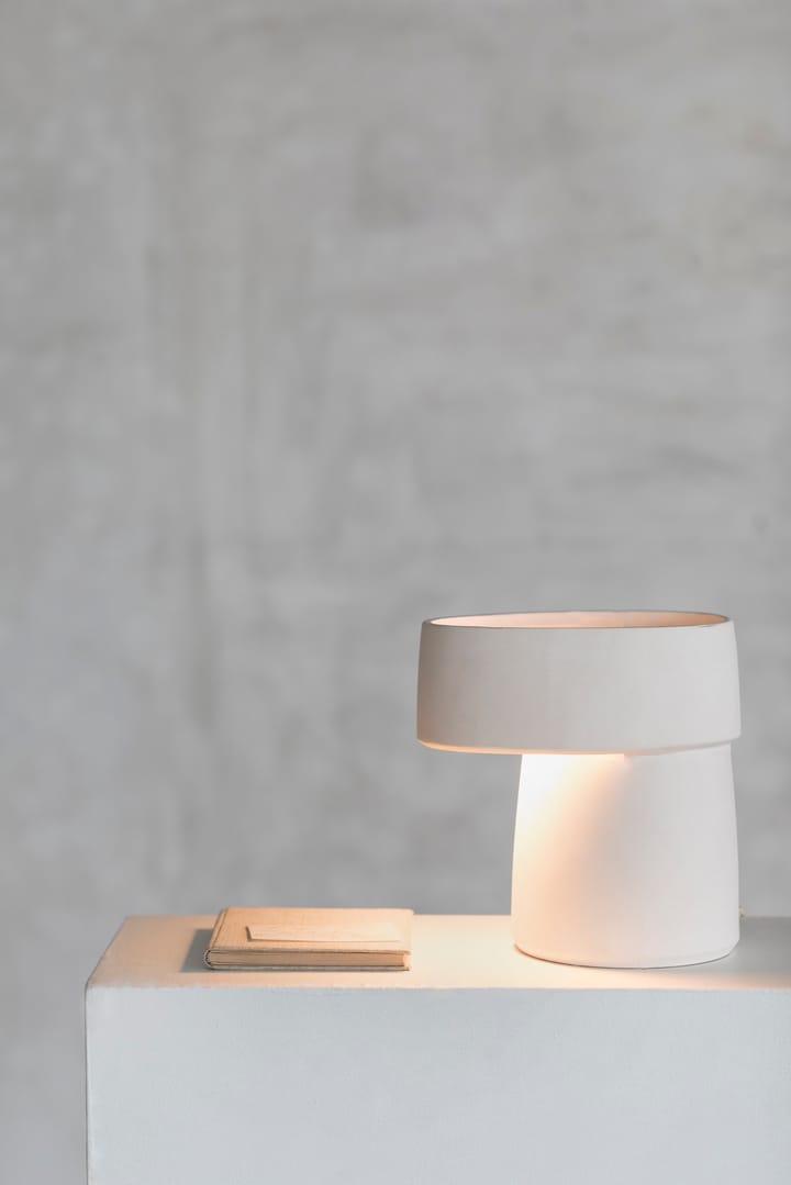 Lámpara de mesa Romé 23,5 cm, White Serax