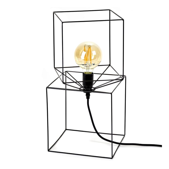 Lámpara de mesa Trompe l'oeil - negro - Serax