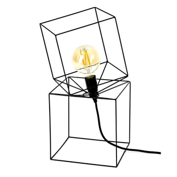 Lámpara de mesa Trompe l'oeil - negro - Serax