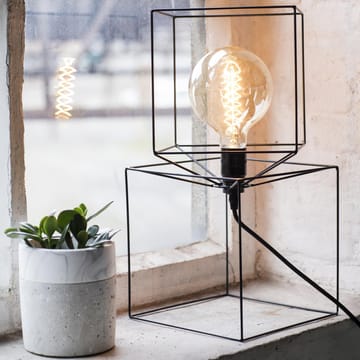 Lámpara de mesa Trompe l'oeil - negro - Serax