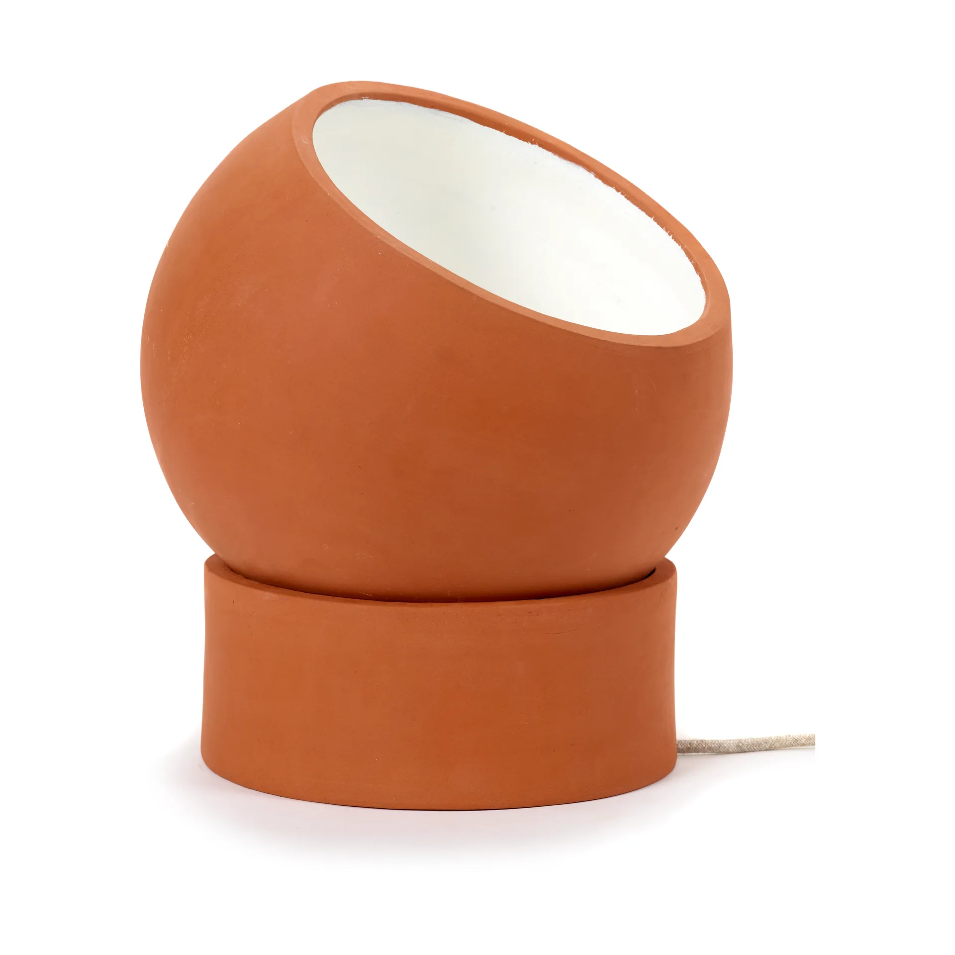 Lámpara de pie Terra low, Terracotta Serax