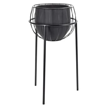 Maceta con pedestal Serax - Black - Serax