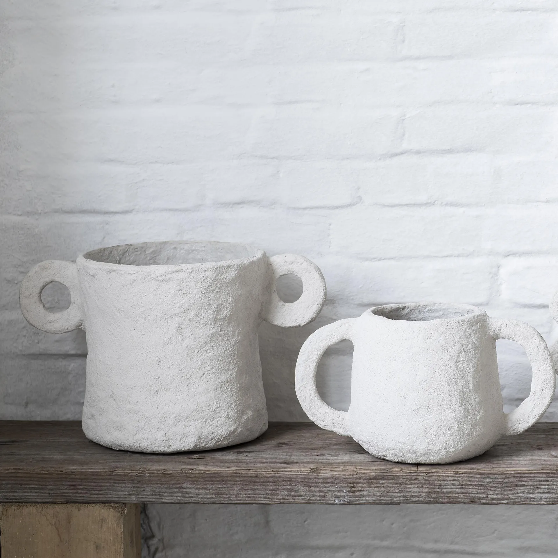 Maceta Earth Ø 22 cm, Beige Serax