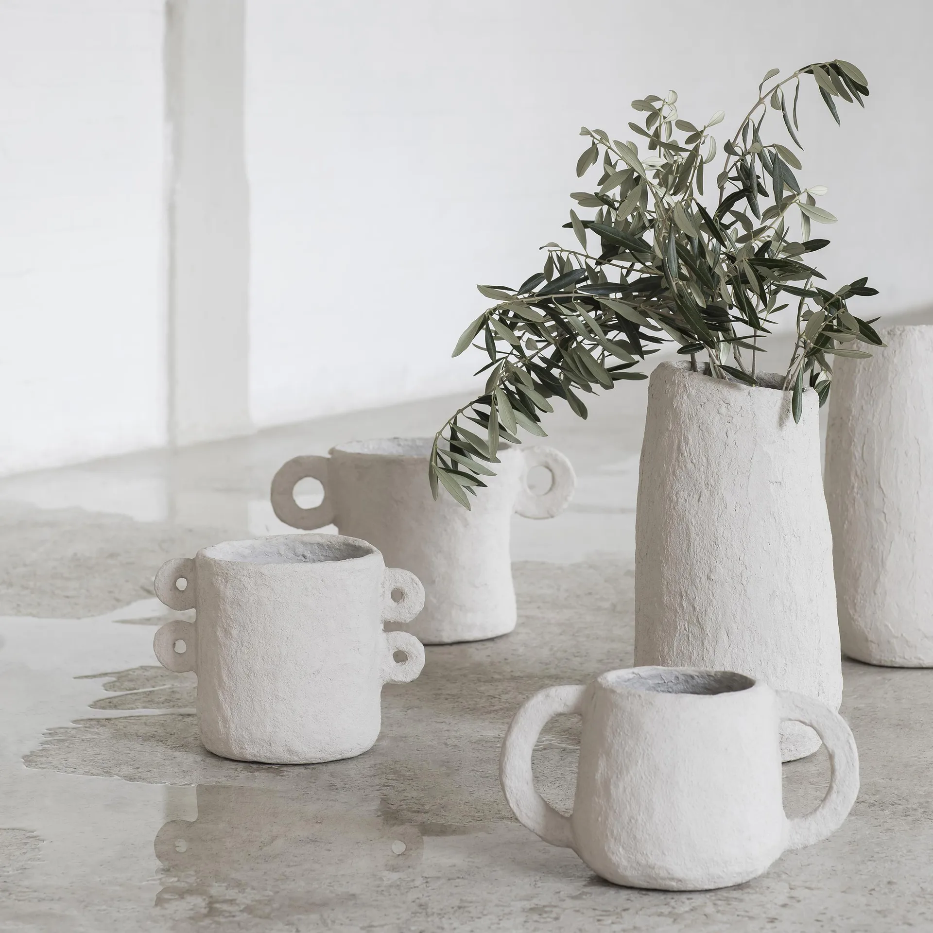 Maceta Earth Ø 22 cm, Beige Serax