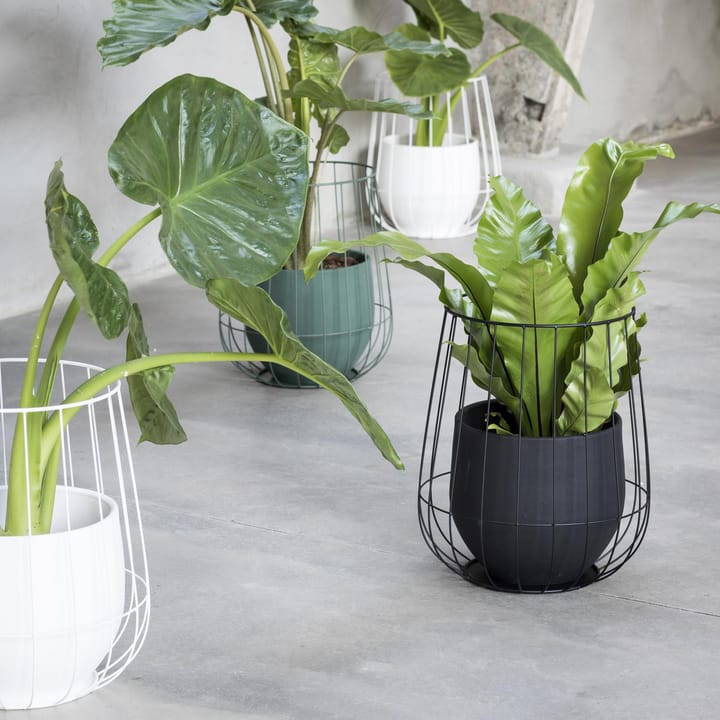 Maceta en cesta Serax Ø37xh46 cm, White Serax