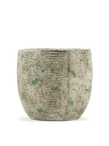 Maceta Rustic rayas S 16,5 cm - Grey - Serax