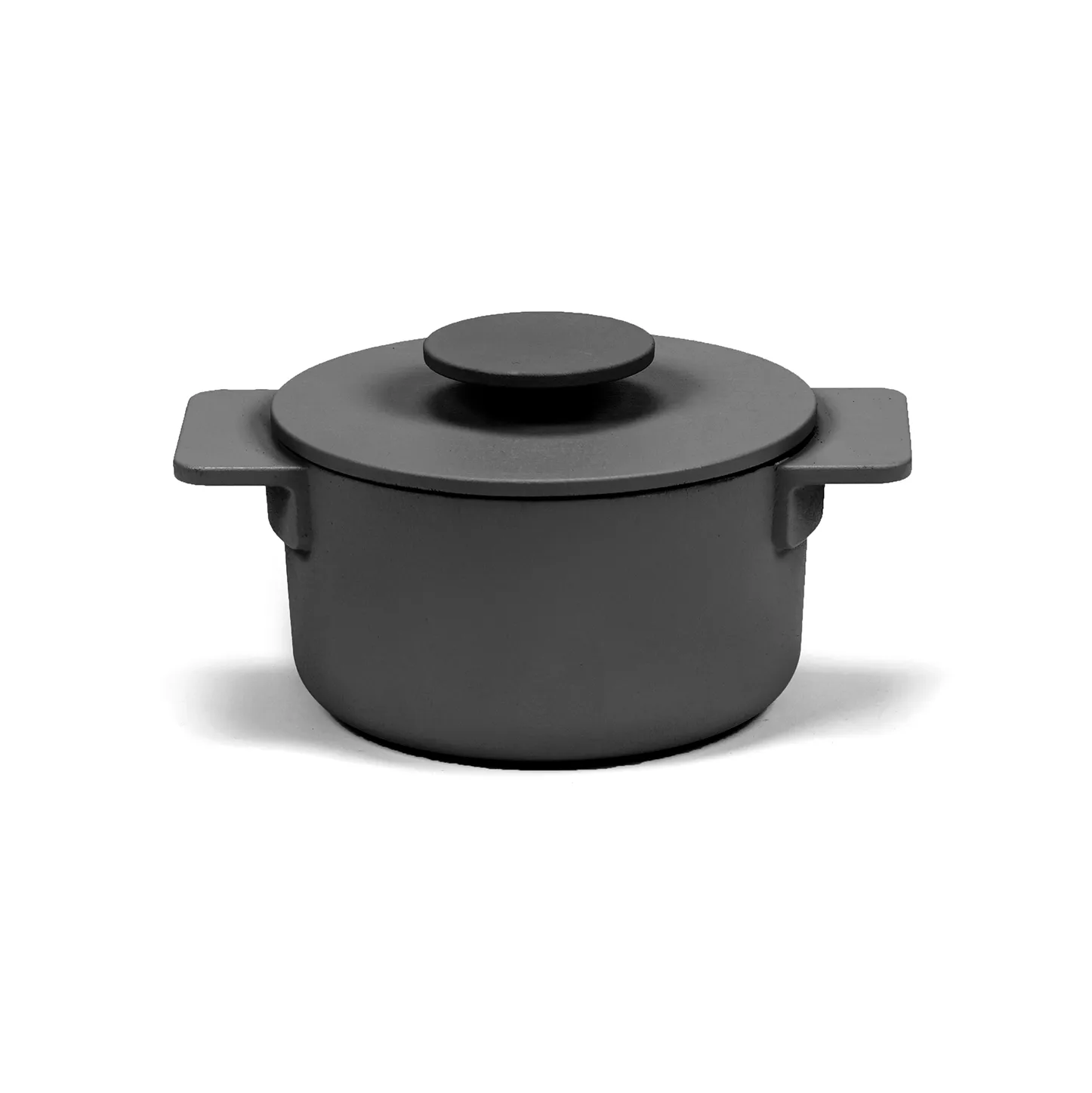 Olla de hierro fundido Surface negro, 1 L Serax